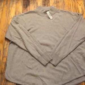 Madewell mock neck sweater